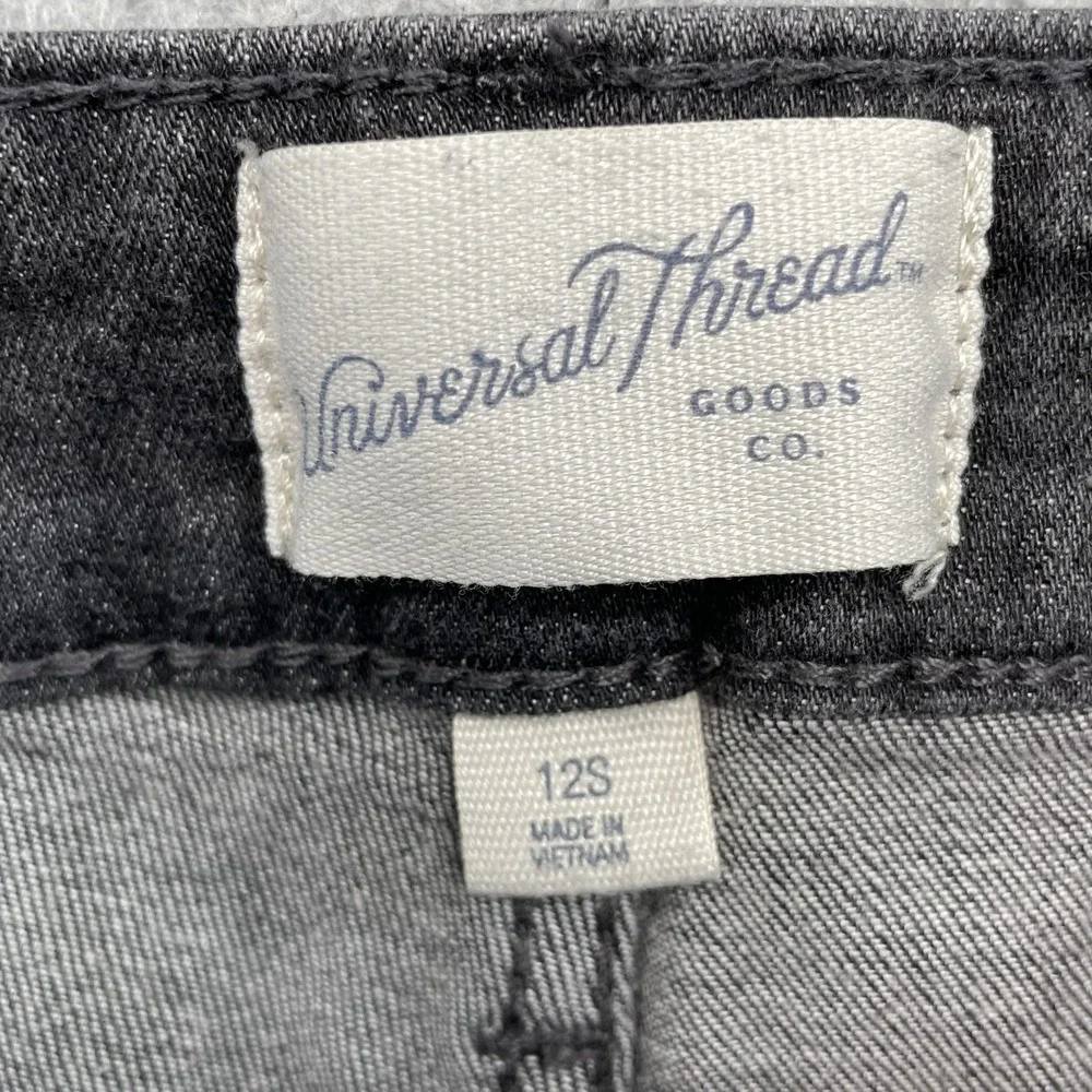 Universal Thread Jeans Womens 12 S Skinny High Rise Stretch Grunge Y2k Indie 90s